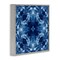 Stupell Industries Blue Mirrored Symmetry Framed Giclee Wall Art Design by El Perkin